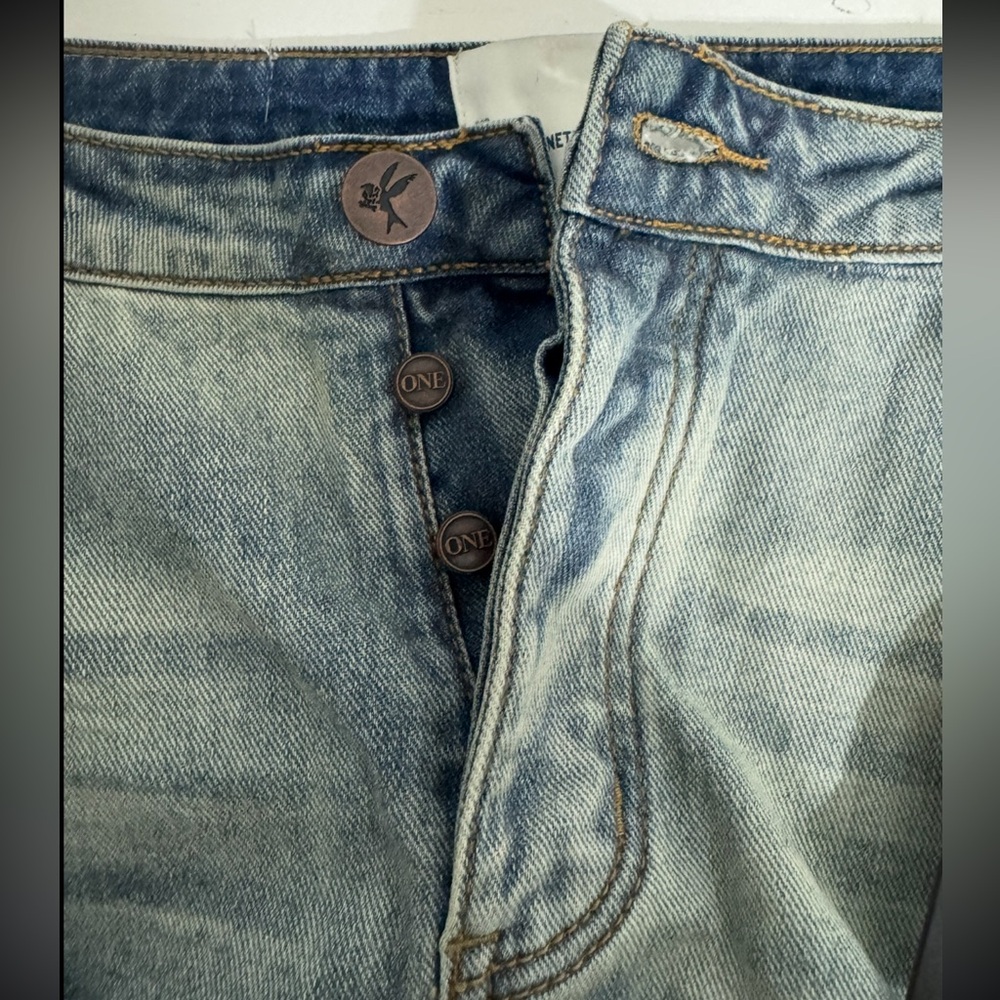 One teaspoon Saints Low Waist Boyfriend Denim Jeans Size 30 NWT - Picture 8 of 15